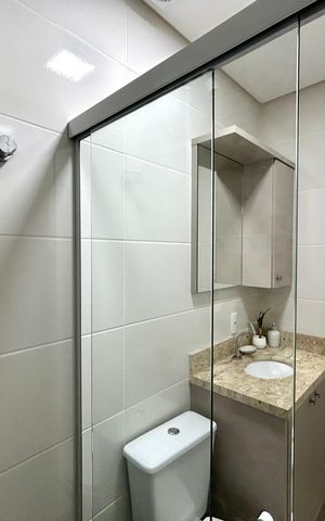 Studio para alugar com 29m², 1 quarto e sem vagaBanheiro 