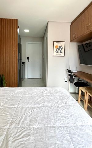 Studio para alugar com 29m², 1 quarto e sem vaga Studio para alugar com 29m², 1 quarto e sem vagaStudio