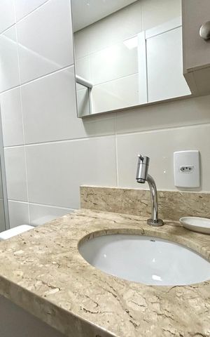 Studio para alugar com 29m², 1 quarto e sem vaga Studio para alugar com 29m², 1 quarto e sem vagaBanheiro