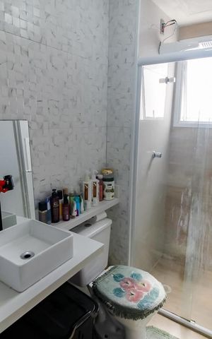 Apartamento para alugar com 50m², 2 quartos e 1 vaga Apartamento para alugar com 50m², 2 quartos e 1 vagaBanheiro