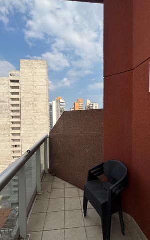 Apartamento à venda com 90m², 1 quarto e 2 vagas Apartamento à venda com 90m², 1 quarto e 2 vagasSala - Sala de Jantar Varanda