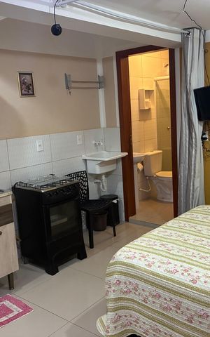 Studio para alugar com 40m², 1 quarto e sem vaga Studio para alugar com 40m², 1 quarto e sem vagaSala/Quarto/Cozinha