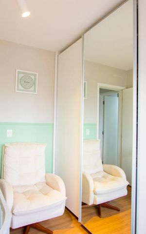 Apartamento à venda com 53m², 2 quartos e 2 vagas Apartamento à venda com 53m², 2 quartos e 2 vagasQuarto 2