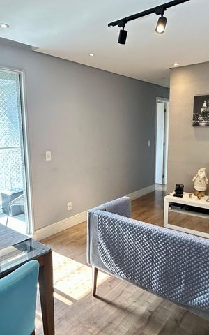 Apartamento à venda com 59m², 2 quartos e 1 vaga