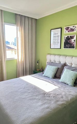 Apartamento à venda com 59m², 2 quartos e 1 vaga