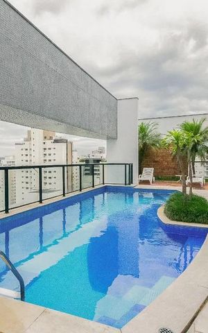 Apartamento à venda com 47m², 1 quarto e 1 vaga Apartamento à venda com 47m², 1 quarto e 1 vagaÁrea comum - Piscina