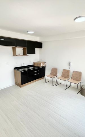 Studio para alugar com 31m², 1 quarto e sem vaga Studio para alugar com 31m², 1 quarto e sem vagaSala/Quarto/Cozinha