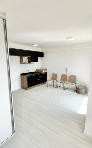 Studio para alugar com 31m², 1 quarto e sem vaga Studio para alugar com 31m², 1 quarto e sem vagaSala/Quarto/Cozinha