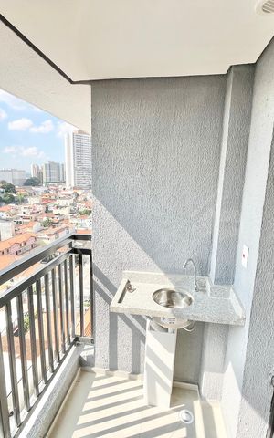 Studio para alugar com 31m², 1 quarto e sem vaga Studio para alugar com 31m², 1 quarto e sem vagaVaranda da Sala