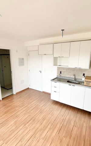 Studio para alugar com 31m², 1 quarto e sem vaga Studio para alugar com 31m², 1 quarto e sem vagaSala/Quarto/Cozinha