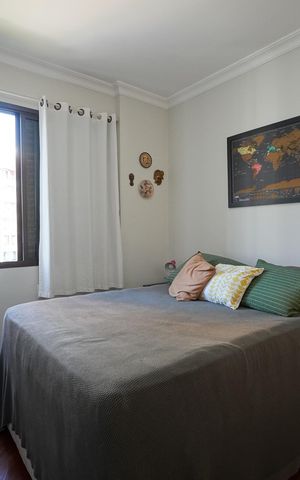 Apartamento à venda com 82m², 3 quartos e 2 vagasQuarto 1