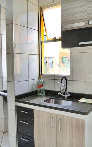 Apartamento à venda com 47m², 2 quartos e 1 vagaCozinha