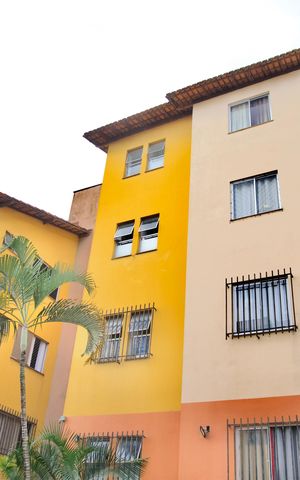 Apartamento à venda com 47m², 2 quartos e 1 vagaFachada do Bloco