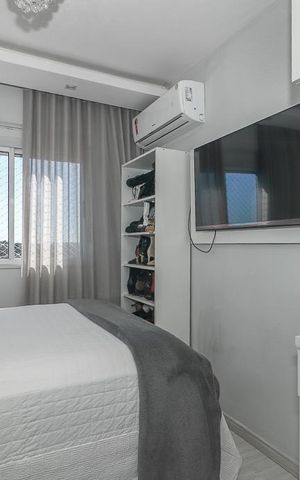 Apartamento à venda com 64m², 3 quartos e 1 vagaQuarto Suíte