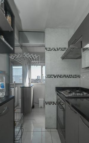 Apartamento à venda com 64m², 3 quartos e 1 vagaCozinha
