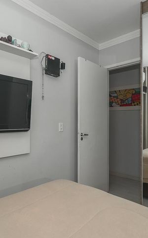 Apartamento à venda com 64m², 3 quartos e 1 vagaQuarto 2