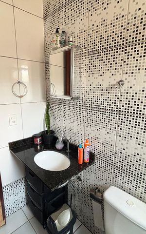 Casa à venda com 60m², 2 quartos e 1 vaga Casa à venda com 60m², 2 quartos e 1 vagaBanheiro 2