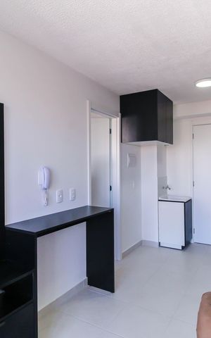 Apartamento para alugar com 28m², 1 quarto e sem vaga Apartamento para alugar com 28m², 1 quarto e sem vagaSala/Cozinha