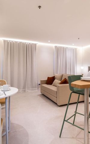 Studio para alugar com 32m², 1 quarto e 1 vaga Studio para alugar com 32m², 1 quarto e 1 vagaCozinha