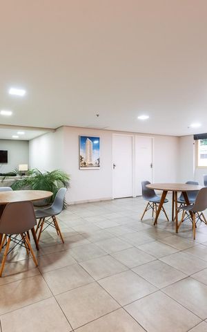 Studio para alugar com 32m², 1 quarto e 1 vaga Studio para alugar com 32m², 1 quarto e 1 vagaÁrea externa