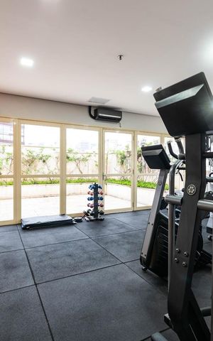 Studio para alugar com 32m², 1 quarto e 1 vaga Studio para alugar com 32m², 1 quarto e 1 vagaÁrea externa