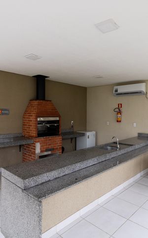 Apartamento à venda com 41m², 2 quartos e 1 vaga Apartamento à venda com 41m², 2 quartos e 1 vagaÁrea comum - Churrasqueira