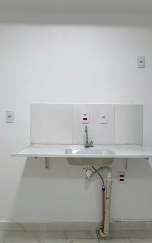 Apartamento à venda com 34m², 2 quartos e sem vaga Apartamento à venda com 34m², 2 quartos e sem vagaSala/Cozinha