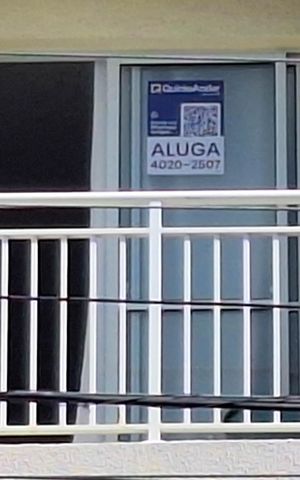 Apartamento para alugar com 40m², 1 quarto e sem vaga Apartamento para alugar com 40m², 1 quarto e sem vagaPlaca