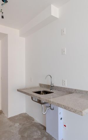 Apartamento à venda com 26m², 1 quarto e sem vaga