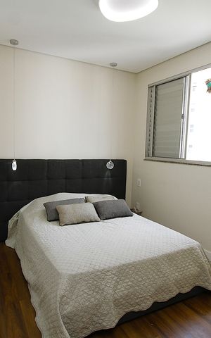 Apartamento à venda com 124m², 4 quartos e 3 vagasQuarto 3 - Suíte