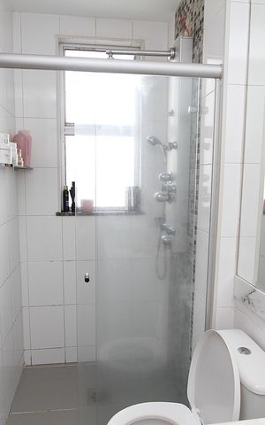 Apartamento à venda com 124m², 4 quartos e 3 vagasBanheiro da Suíte