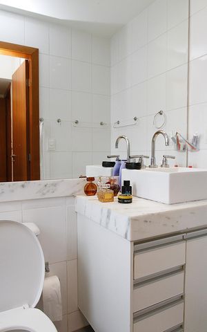 Apartamento à venda com 124m², 4 quartos e 3 vagasBanheiro da Suíte