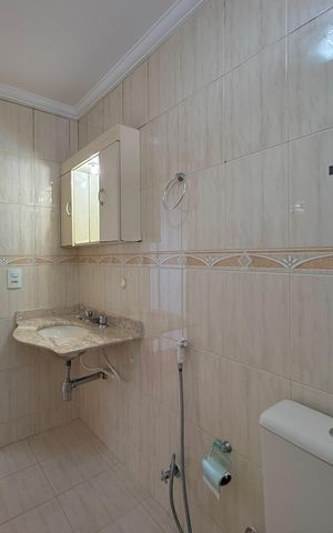 Apartamento à venda com 60m², 2 quartos e 1 vagaBanheiro 