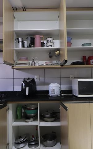 Casa para alugar com 100m², 2 quartos e 2 vagasCozinha