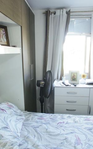 Apartamento à venda com 44m², 2 quartos e 1 vagaQuarto 1
