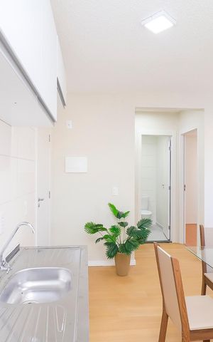 Apartamento à venda com 36m², 2 quartos e sem vagaCozinha e Área de Serviço