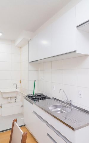 Apartamento à venda com 36m², 2 quartos e sem vagaCozinha e Área de Serviço