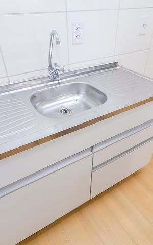 Apartamento à venda com 36m², 2 quartos e sem vagaCozinha e Área de Serviço