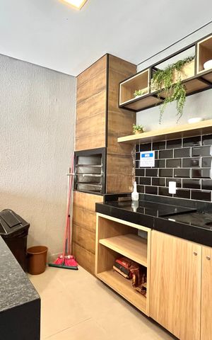 Apartamento à venda com 26m², 1 quarto e sem vaga Apartamento à venda com 26m², 1 quarto e sem vagaÁrea comum - Churrasqueira