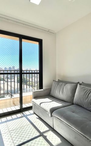 Apartamento à venda com 26m², 1 quarto e sem vaga Apartamento à venda com 26m², 1 quarto e sem vagaSala