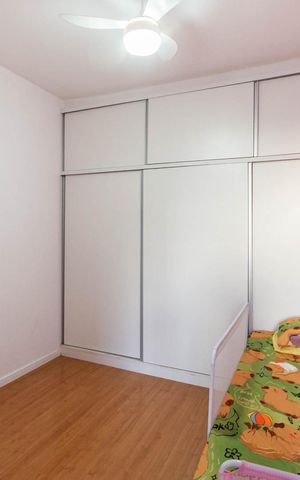Apartamento à venda com 140m², 4 quartos e 1 vagaQuarto 3