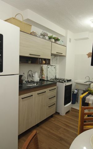 Apartamento à venda com 36m², 2 quartos e sem vagaCozinha