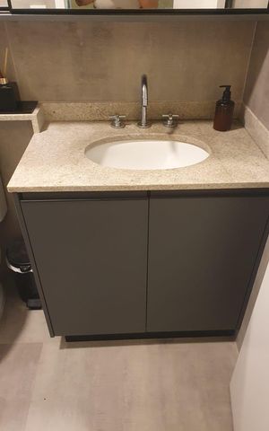 Apartamento para alugar com 29m², 1 quarto e sem vaga Apartamento para alugar com 29m², 1 quarto e sem vagaBanheiro