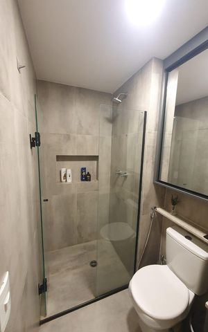 Apartamento para alugar com 29m², 1 quarto e sem vaga Apartamento para alugar com 29m², 1 quarto e sem vagaBanheiro