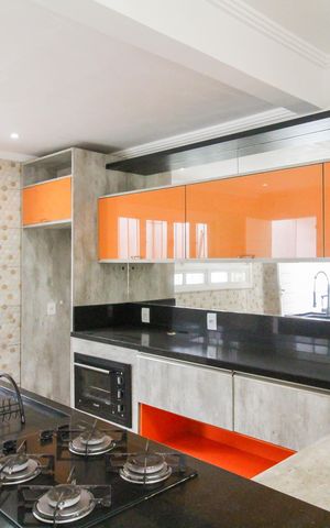 Casa à venda com 154m², 3 quartos e 2 vagas Casa à venda com 154m², 3 quartos e 2 vagasCozinha