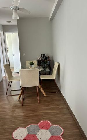 Apartamento à venda com 55m², 2 quartos e 1 vaga Apartamento à venda com 55m², 2 quartos e 1 vagaSala