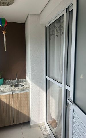 Apartamento à venda com 55m², 2 quartos e 1 vaga Apartamento à venda com 55m², 2 quartos e 1 vagaÁrea de serviço