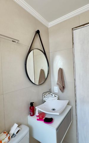 Apartamento para alugar com 44m², 2 quartos e sem vaga Apartamento para alugar com 44m², 2 quartos e sem vagaBanheiro