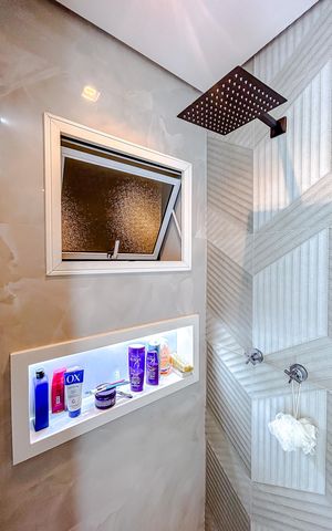 Apartamento à venda com 257m², 3 quartos e 1 vagaBanheiro da Suíte