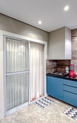 Apartamento à venda com 257m², 3 quartos e 1 vagaÁrea gourmet